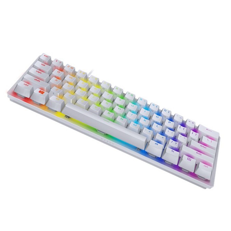 Teclado optico razer huntsman mini mercury rz03-03390300-r3m1